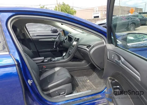 2014 Ford Fusion Titanium из США, поврежденный, VIN 3FA6P0K91ER297651